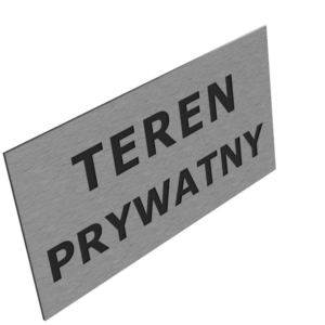 uwaga teren prywatny