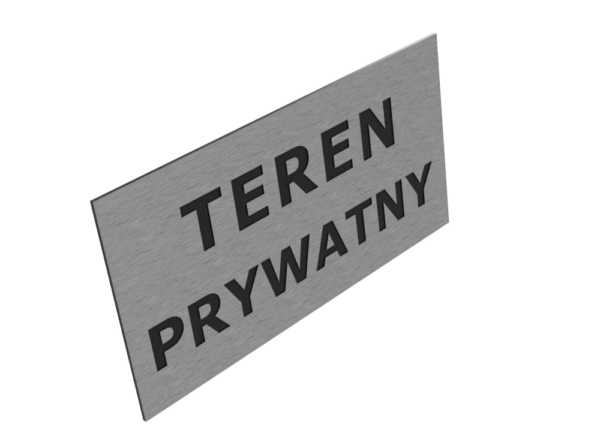 uwaga teren prywatny